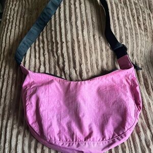 BAGGU Medium Nylon Azalea Pink